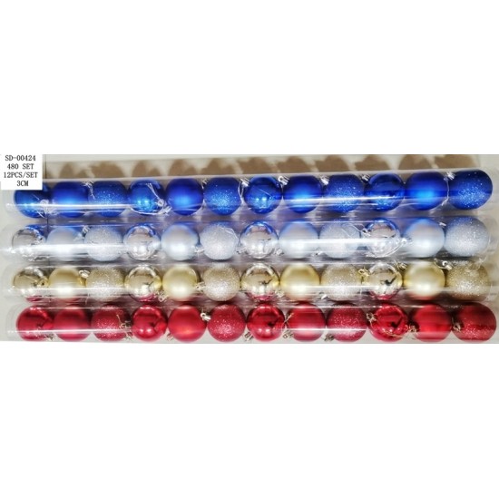 GLOB BRAD 3 CM 12 PCS SD00424