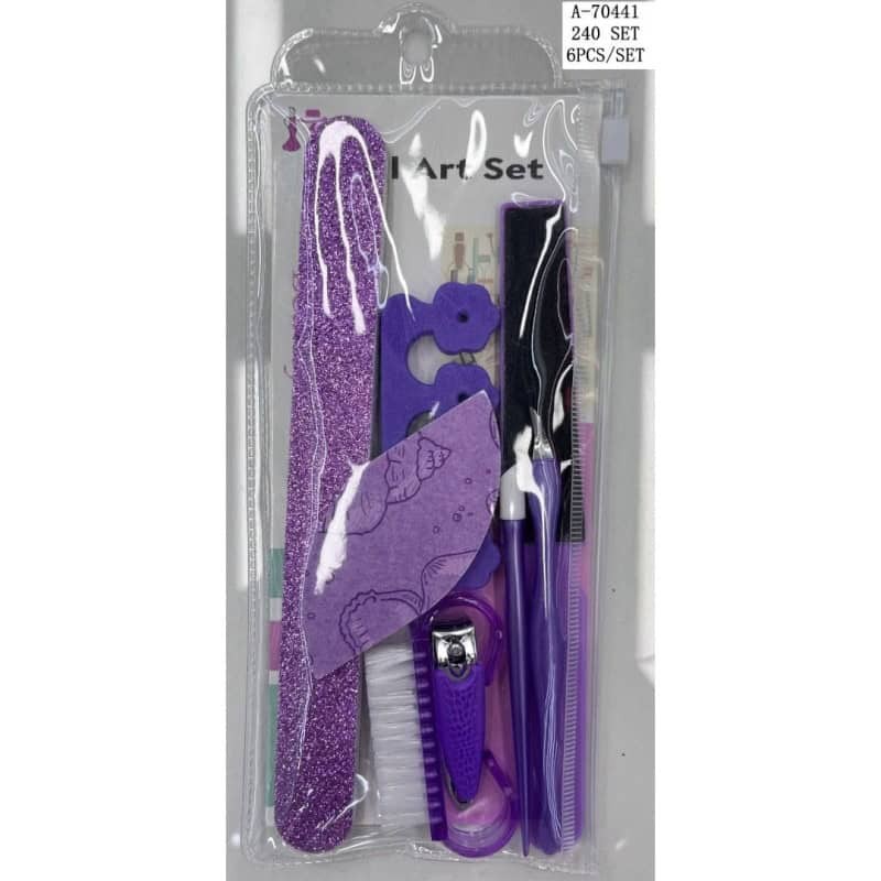 PILA PENTRU CALCAIE CU ACCESORII PEDICHIURA SET 6 PCS A70441