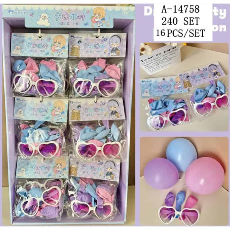 SET PARTY 16 PCS A14758