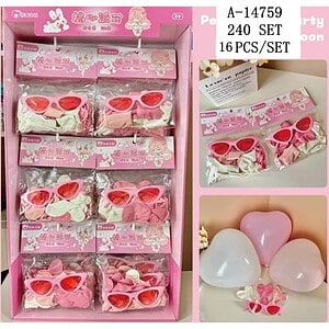 SET PARTY 16 PCS A14759