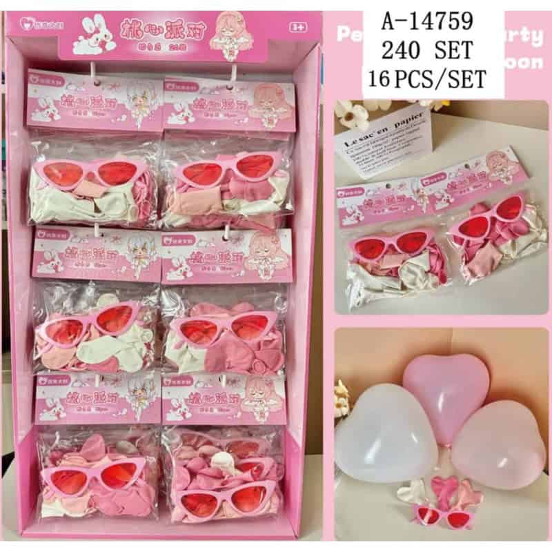 SET PARTY 16 PCS A14759