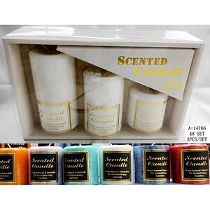 LUMANARE DECORATIVA 3 PCS A14766