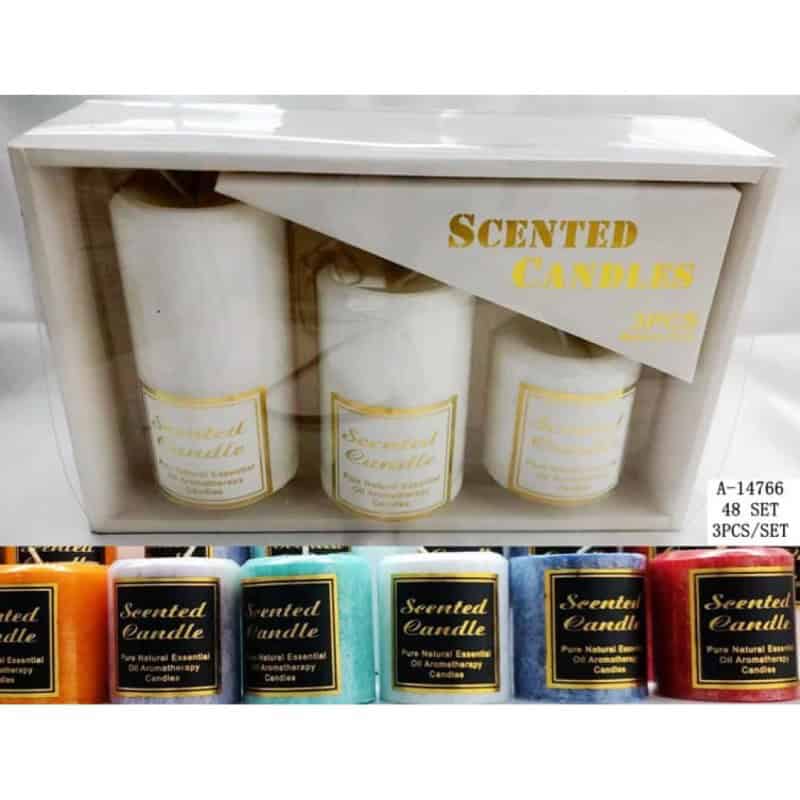 LUMANARE DECORATIVA 3 PCS A14766