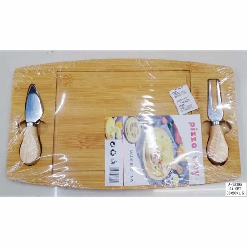 SET TOCATOR BRANZETURI 33*20*1.5 CM CUTIT+FURCA A15285