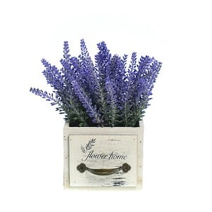 FLORI ARTIFICIALE GHIVECI (LAVANDA) A12214