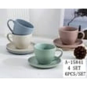 SET CEASCA 6 PCS+FARFURIE 6PCS A15841