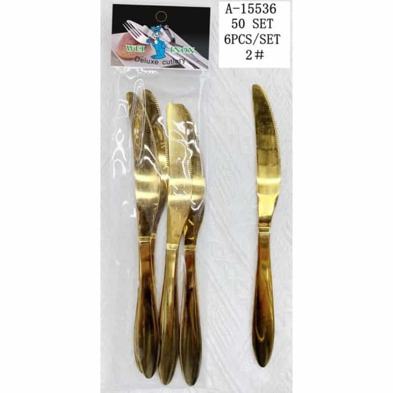 CUTIT MASA 6 PCS INOX A15536