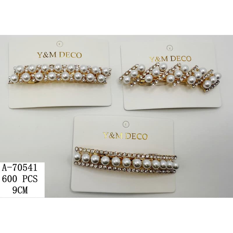 CLAMA PAR, FIER+PVC+STRASURI A70541