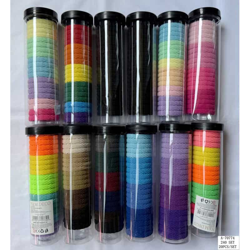ELASTIC PAR 20 PCS, TEXTIL A70774