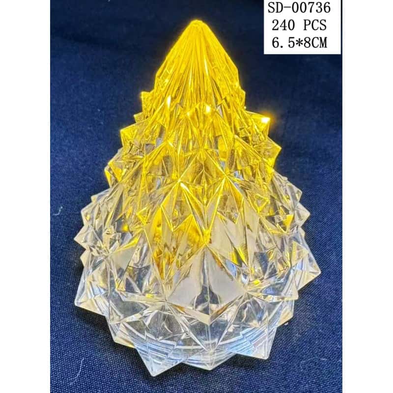 DECORATIUNE CRACIUN CU LED 6.5*8 CM, PVC+FIER SD00736