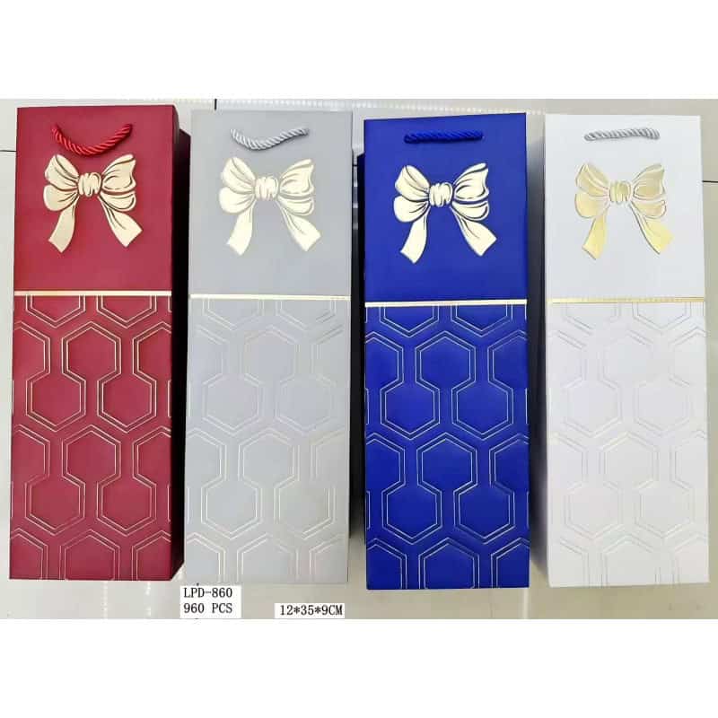 PUNGA CADOU 12*35*9 CM, HARTIE+TEXTIL LPD-860