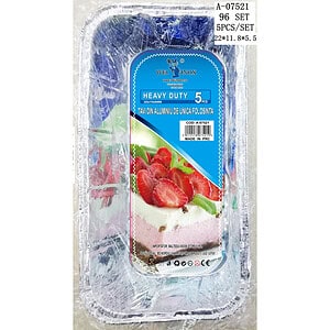 TAVA CHEC UNICA FOLOSINTA 5 PCS 22*11*8.5 CM, ALUMINIU A07521