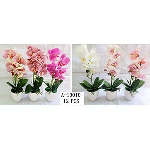 FLORI ARTIFICIALE GHIVECI, PVC+CERAMICA A10010
