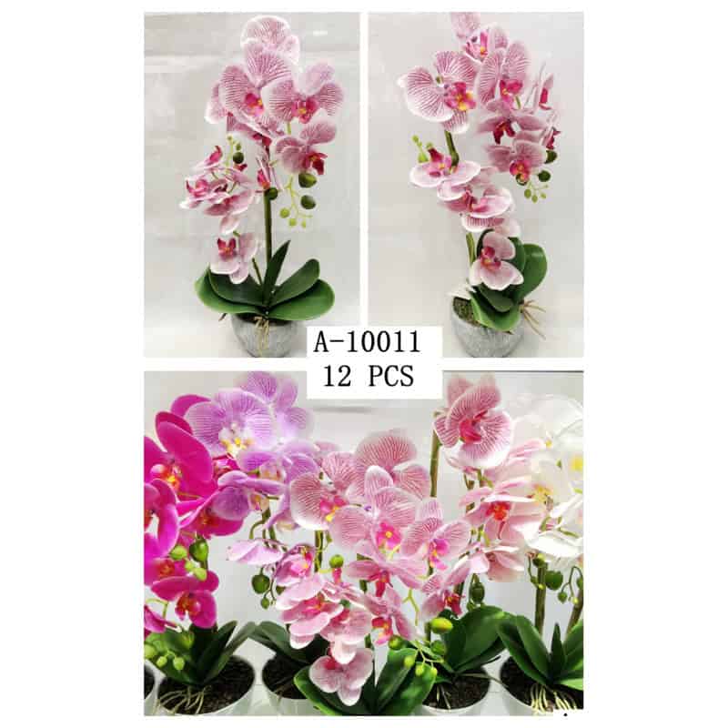 FLORI ARTIFICIALE GHIVECI, PVC A10011