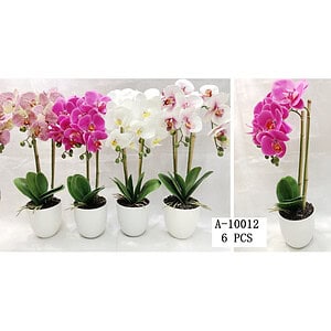 FLORI ARTIFICIALE GHIVECI, PVC+CERAMICA A10012