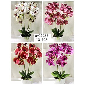 FLORI ARTIFICIALE GHIVECI, PVC+CERAMICA A11283
