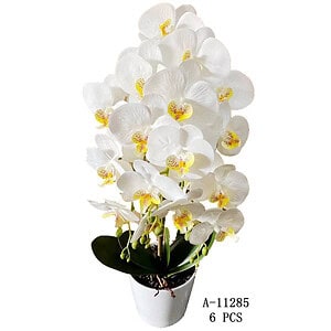 FLORI ARTIFICIALE GHIVECI, PVC+CERAMICA A11285