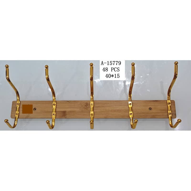 CUIER 5 BRATE 40*15 CM, FIER+BAMBUS A15779