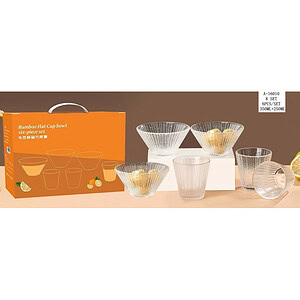 BOL 3 PCS (350 ML)+PAHARE 3PCS (250 ML), STICLA A16010