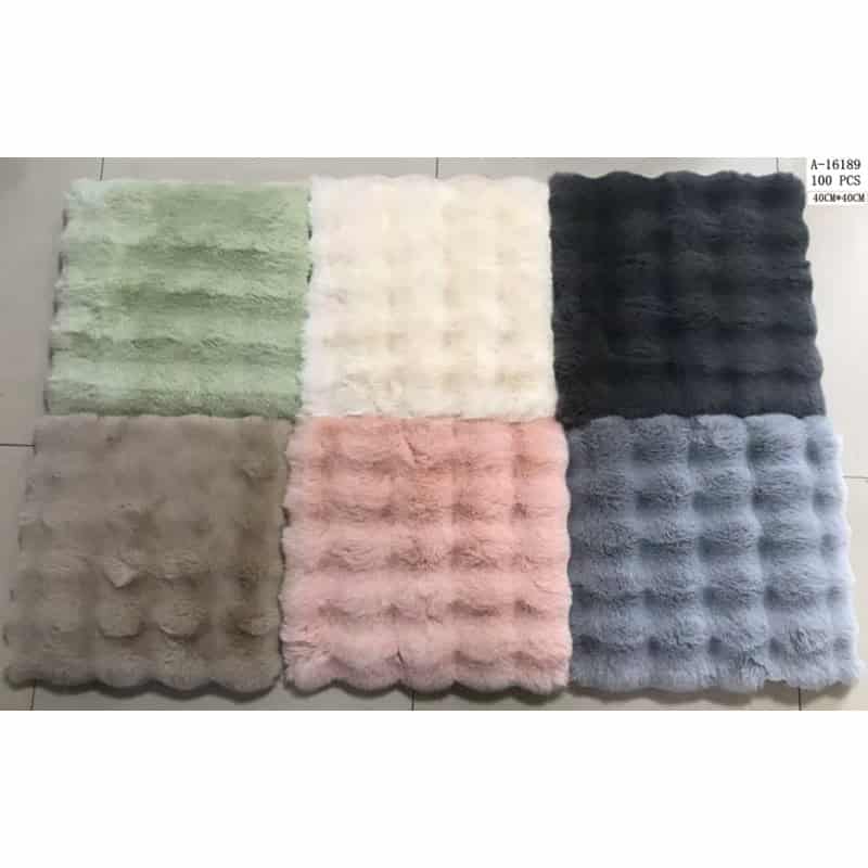 PERNA SCAUN 40*40 CM, BLANA SINTETICA+TEXTIL A16189