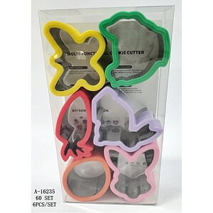 FORMA PRAJITURI 6 PCS, FIER+PVC A16235
