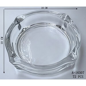 SCRUMIERA 10*10 CM,STICLA A16307
