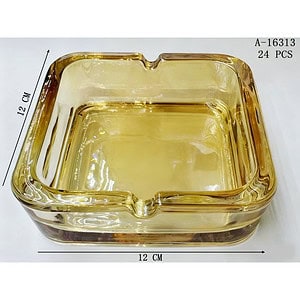 SCRUMIERA 12*12 CM,STICLA A16313