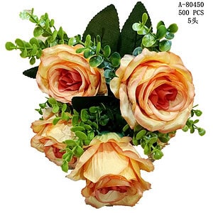 FLORI ARTIFICIALE BUCHET, TEXTIL+PVC A80450