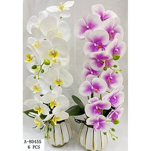 FLORI ARTIFICIALE GHIVECI, PVC+CERAMICA A80455
