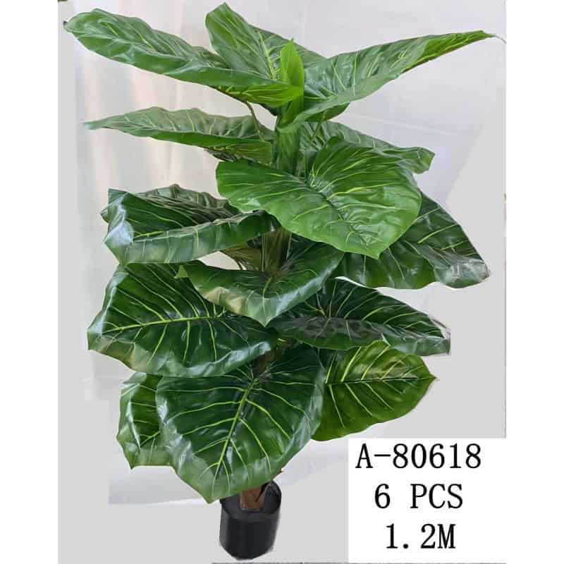 PLANTA ARTIFICIALA IN GHIVECI 120 CM, TEXTIL+PVC A80618