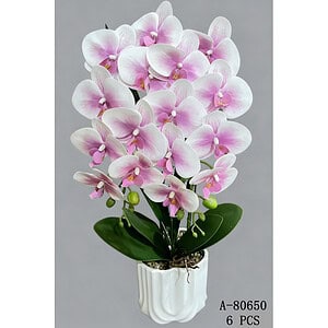 FLORI ARTIFICIALE GHIVECI, PVC+CERAMICA A80650