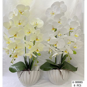 FLORI ARTIFICIALE GHIVECI, PVC+CERAMICA A80885