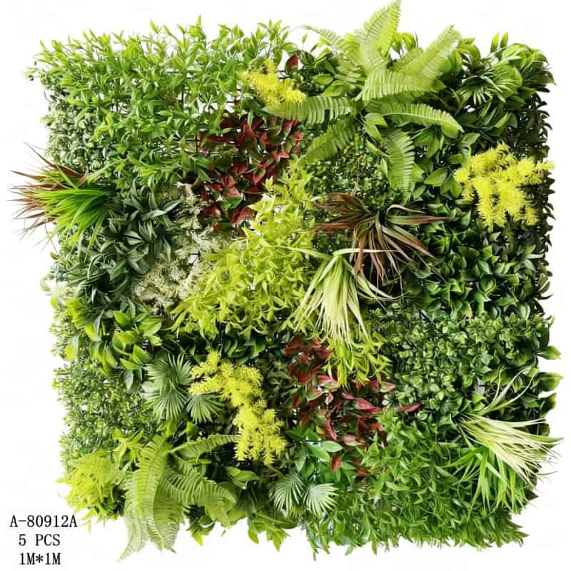 PANOU FRUNZE ARTIFICIALE 1M*1M, PVC A80912