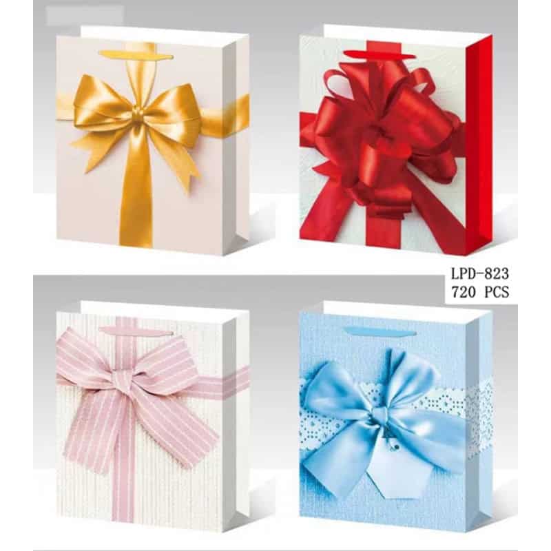PUNGA CADOU 18*24*8.5 CM, HARTIE+TEXTIL LPD-823