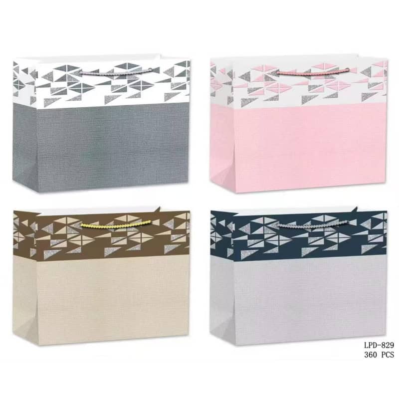 PUNGA CADOU 30*38.5*11 CM, HARTIE+TEXTIL LPD-829