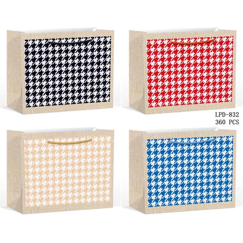 PUNGA CADOU 30*39*11 CM, HARTIE+TEXTIL LPD-832