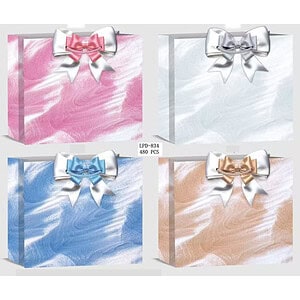 PUNGA CADOU 25.5*32*11 CM, HARTIE+TEXTIL LPD-834