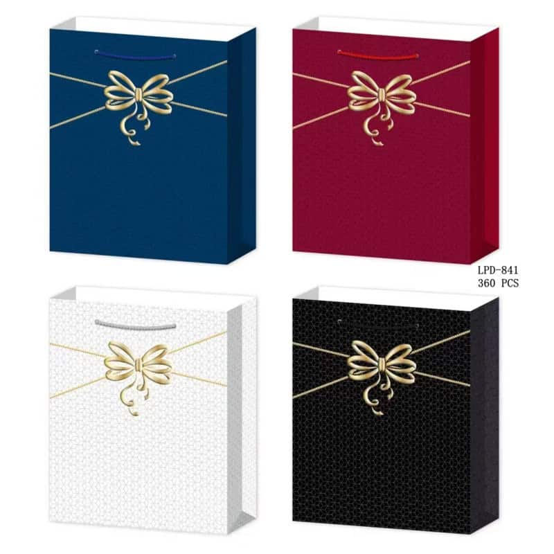 PUNGA CADOU 31*40*12 CM, HARTIE+TEXTIL LPD-841