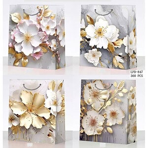 PUNGA CADOU 31*40*12 CM, HARTIE+TEXTIL LPD847