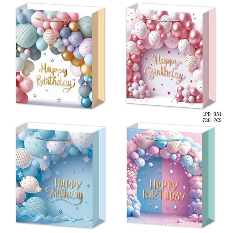 PUNGA CADOU 18*24*8.5 CM, HARTIE+TEXTIL LPD-851