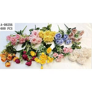 FLORI ARTIFICIALE BUCHET, TEXTIL+PVC A08256