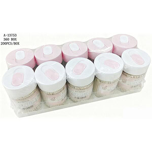 SCOBITORI 200 PCS, BBS+SUPORT PVC A13753