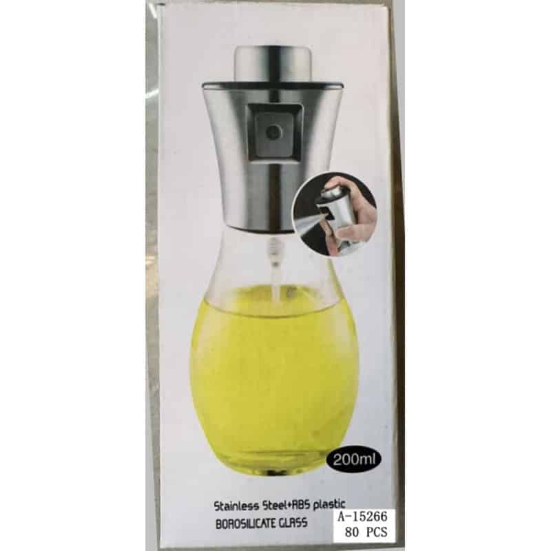 STICLA ULEI/OTET CU PULVERIZATOR 200ML, STICLA+PVC A15266