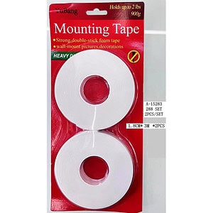 BANDA DUBLU ADEZIVA 3M 2PCS, PVC A15283