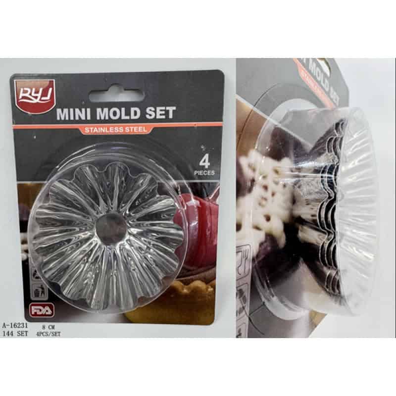 FORMA SAVARINA 4 PCS, FIER A16231