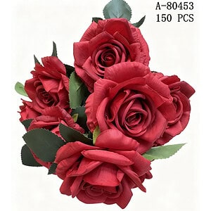 FLORI ARTIFICIALE BUCHET,PVC+TEXTL A80453