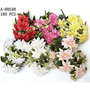FLORI ARTIFICIALE BUCHET, TEXTIL+PVC A80548