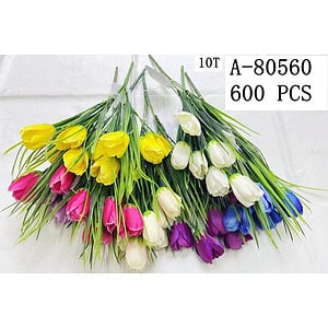 FLORI ARTIFICIALE,TEXTIL+PVC A80560
