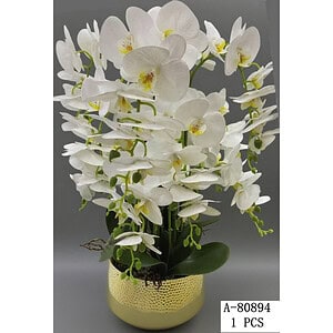 FLORI ARTIFICIALE GHIVECI, PVC+CERAMICA A80894