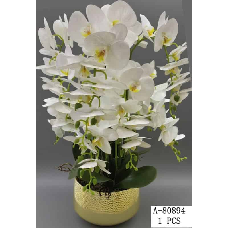 FLORI ARTIFICIALE GHIVECI, PVC+CERAMICA A80894